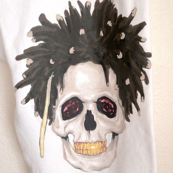 Official Saint Jhn Not A Cult Christian Sex Club Staff Sweatpants White - Picture 5 of 17